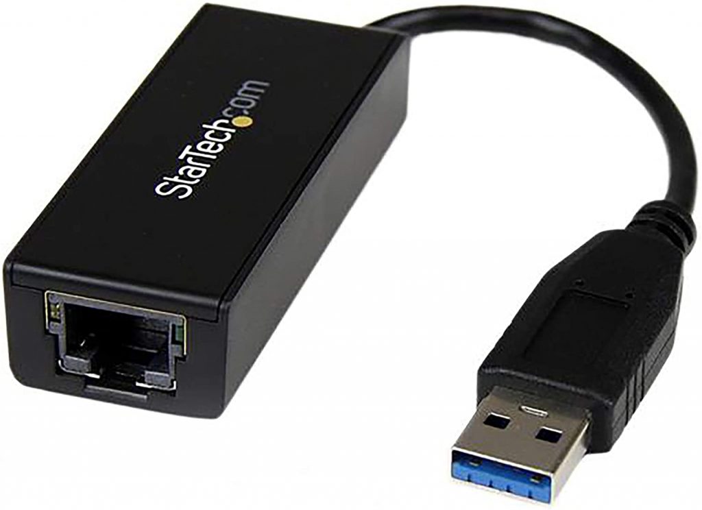 Image of a USB-3 ethernet adapter cord