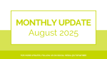 UTOPIA Fiber Monthly Update August 2025